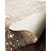 Loloi Bryce Collection Faux Cowhide Area Rug, 3'10" x 5',