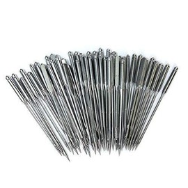 10pcs Assorted Home Sewing Machine Needles 75/11, 90/14, 100/16 110/18, 130/21 (10 x 110/18)