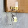 BuleVina Modern Lucite Acrylic Hook for Coat Hat Towel Wall