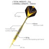 Mhekrep Darts with Plastic Tip, 21 g, Set of 3