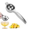 Exprimidor de Limones, Exprimidor de Naranjas Manual Inoxidable de Grado,