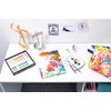 HERMA Elastic Folder Impressions with Colours Motif, A4, Sturdy Cardboard,