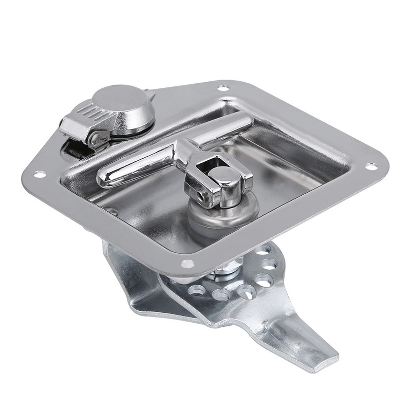Stainless Steel Folding T Shape Handle Lock Tool Box Keys