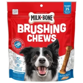 Milk-Bone Dental Original Small Chew Dog Treat Flavored - 19.6oz