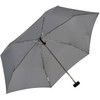 iX-brella Steel Flat Pocket Umbrella Super Flat Mini Umbrella, Titanium