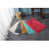 SHIKARA 100% Organic Cotton Bathroom Rug, Luxury Non Slip Ultra
