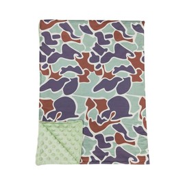 Cozy Camo Mallard Duck Kids Blanket (29x43in) – Softness They’ll Love for Naps & Play:_BL0144