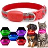 Flashseen LED Cat Collar,Light Up Dog Collar Rechargeable, Dog Lights