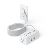 10FT Ultra Thin Flat Power Bar, SMALLRT Small Flat Plug