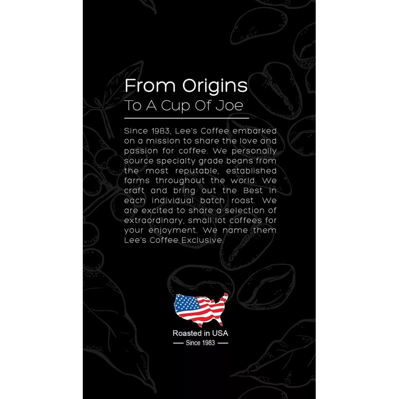 Lee's Coffee Ground Coffee Exclusive Vietnam Buon Me Thuot -