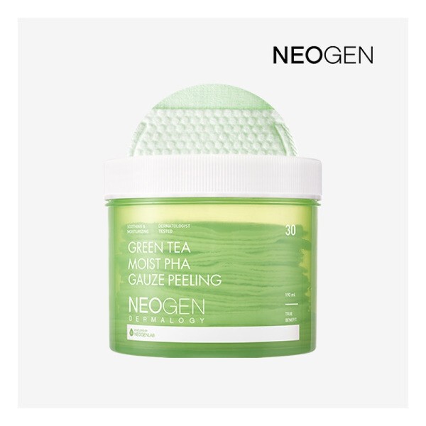 Neogen Green Tea Moist PHA Gauze Peeling (30 sheets) /