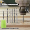 CNC Router Bits Set 1/8" Shank,1/8 end Mill CNC Router