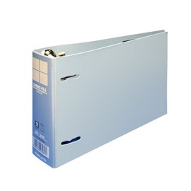 Kokuyo D-Ring File, Intergray, 2 Holes, B6, Holds 300 Sheets, Blue F-FD438NB (Set of 5)