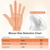 Sanwa 2.4G Wireless Left Handed Mouse, Ergonomic Left Hand Vertical