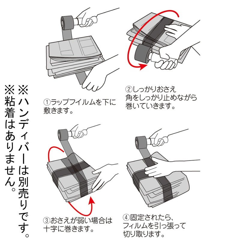 Fine-643S Binding Garbage Removal Spares Wrap Film