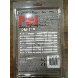 PDI DM-918, Multimeter, Digital Compact