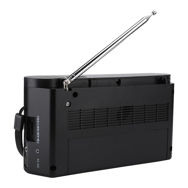 Portable Multiband FM/AM/SW1/SW2 High Sensitivity Hand Tuned Professional Radio