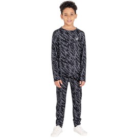 Dare2b Kid's Partition Base Layer Set Leggings, Black Shard, 15 Years