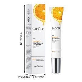 Crema Contorno Ojos Vitamina C Sadoer Antiarrugas Ojeras Momento De Aplicación Día/noche Tipo De Piel Mixta