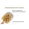 ECOLULU Bamboo Dish Brush Set & Wood Bottle Brush for