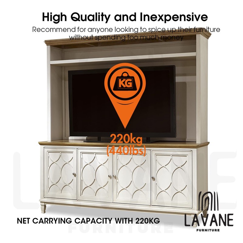La Vane 8 inch / 20cm Wooden Furniture Legs, Set