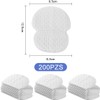NIAWEA Kit 200pzs Almohadillas para Axilas,Parche para Axilas El Sudor,Grandes