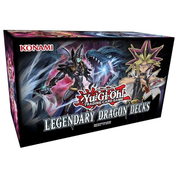 YU-GI-OH! KON547663 YuGiOh Legendary Dragon Deck, for 6 years to