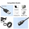 ZZrszhp 【2-Pack】 Magnetic Charger for ROHS/Bark/Jacoosa K62 Smart Watch -
