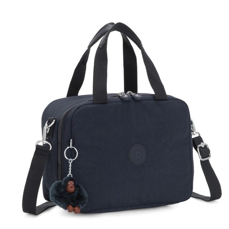 Kipling MIYO Large Lunch Box Bag Suitcase, True Blue Tonal,