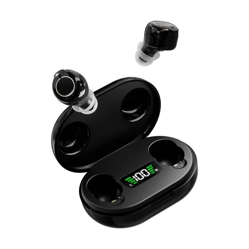 Hearing Aids for Seniors with Touch Control, Rechargable - Lightweight