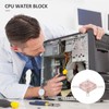 KOMBIUDA Appearance Water-Cooled CPU Water Block Laptop Cooling CPU Cooler