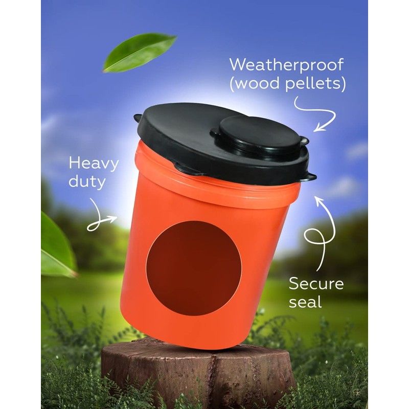 Skywin Storage Lid with Easy Pour Spout for Bucket -