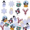 Knitgrip 24 Pcs Winter Enamel Lapel Pins Elf Nutcracker Lapel