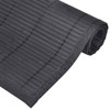 vidaXL Handmade Bamboo Placemats, 30x45 cm, Black, 6-Piece Set -