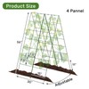 AGTEK 30" x 56" Foldable Cucumber Trellis with Zip Ties