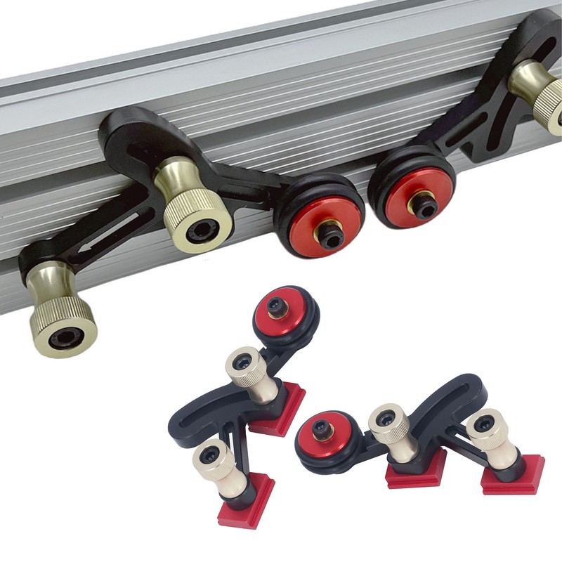 Left Right Bearing Roller Press Featherboard Feeding Guide Wheel for