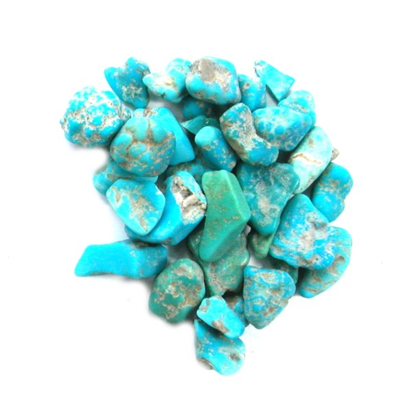 DVH 1oz Sleeping Beauty Turquoise Mini Nuggets Stabilized Genuine 28g
