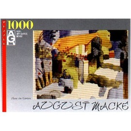 Macke - Haus Im Garten 1000pc Jigsaw Puzzle