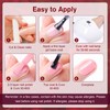 Shining She Semi-Permanent Nail Polish, 6 Colors Ruby Red Deep