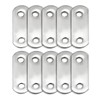 uxcell Repair Plate, 22mmx8mm, Flat Fixing Mending Corner Brace Bracket