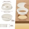 10 Cable Grommet Desk Cable Grommet White + Hole Saw