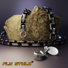 Fly Style Byzantine Byzantine Chain Black + Silver Stainless Steel