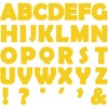 Qyeahkj 150 PCS Large 6" Font Bulletin Board Letters Pure