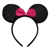 Rosemarie Collections Fun Fashion Comfort Fit Statement Mouse Ears Headband