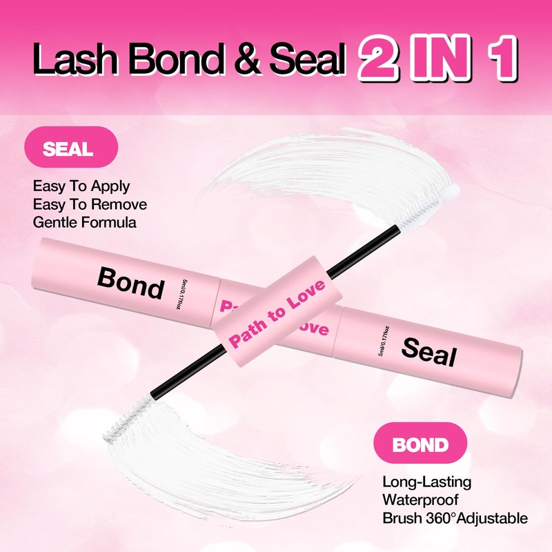Professional Lash Cluster Glue Kit – 150H Strong Hold Bond