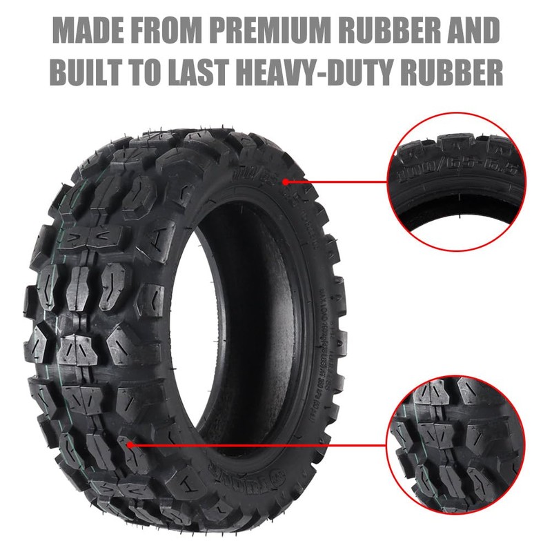 generic 100/65-6.5 Electric Scooter Off-Road Tire 11 Inches Vacuum Tire