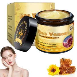 Bee Venom Comprehensive Cream, 60 g Bee Venom Skin Care Cream, Natural Bee Venom Ointment for All Skin Types