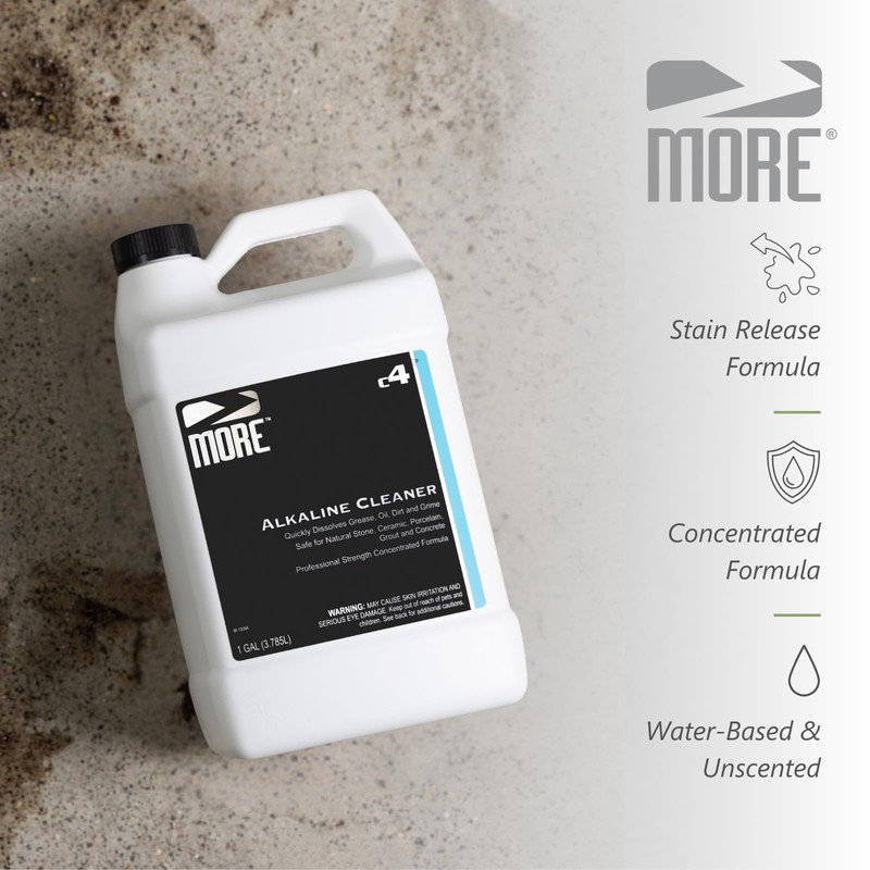 MORE Alkaline Heavy Duty Cleaner & Degreaser for Cleaning, Oil