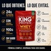 King Protein Proteína Concentrada Suero Sabor Bcaa Antes Después Entrenamiento
