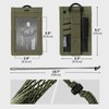 OneTigris ID Card Holder with Pen Holder, Neck Holder, Card